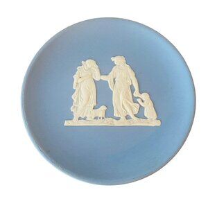 Rare Dudson Hanley Jasperware Trinket Dish Made In England 4.5 Inch Wide